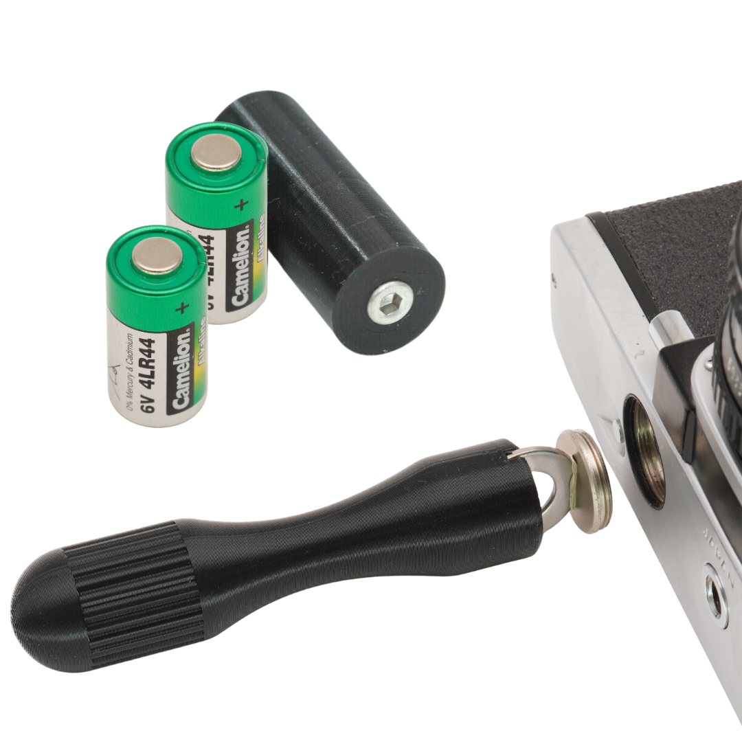 Adattatore per batteria PX32 (inclusa 4LR44) per Yashica Electro 35 GSN, GTN, MG-1