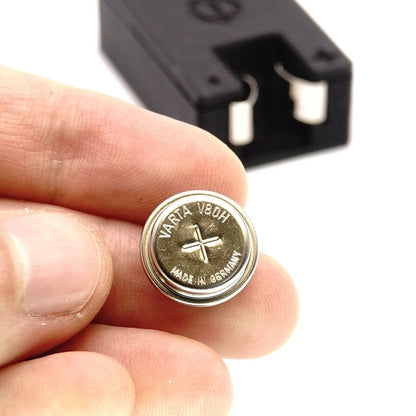 Ensemble PX625 rechargeable (V80H + chargeur USB-C) pour Rollei 35, Leica CL et Canon F-1