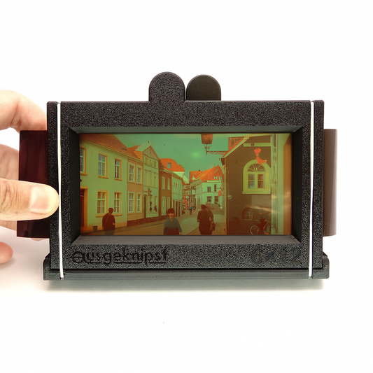 Porte-film 6x12 Panorama pour Holga 120 WPC et Horseman SW612