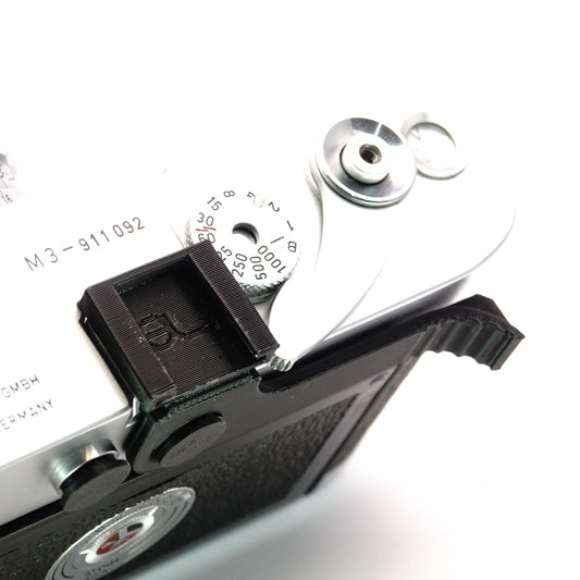 Reposapulgar con zapata para accesorios para Leica M3 y M6 y Leica MP