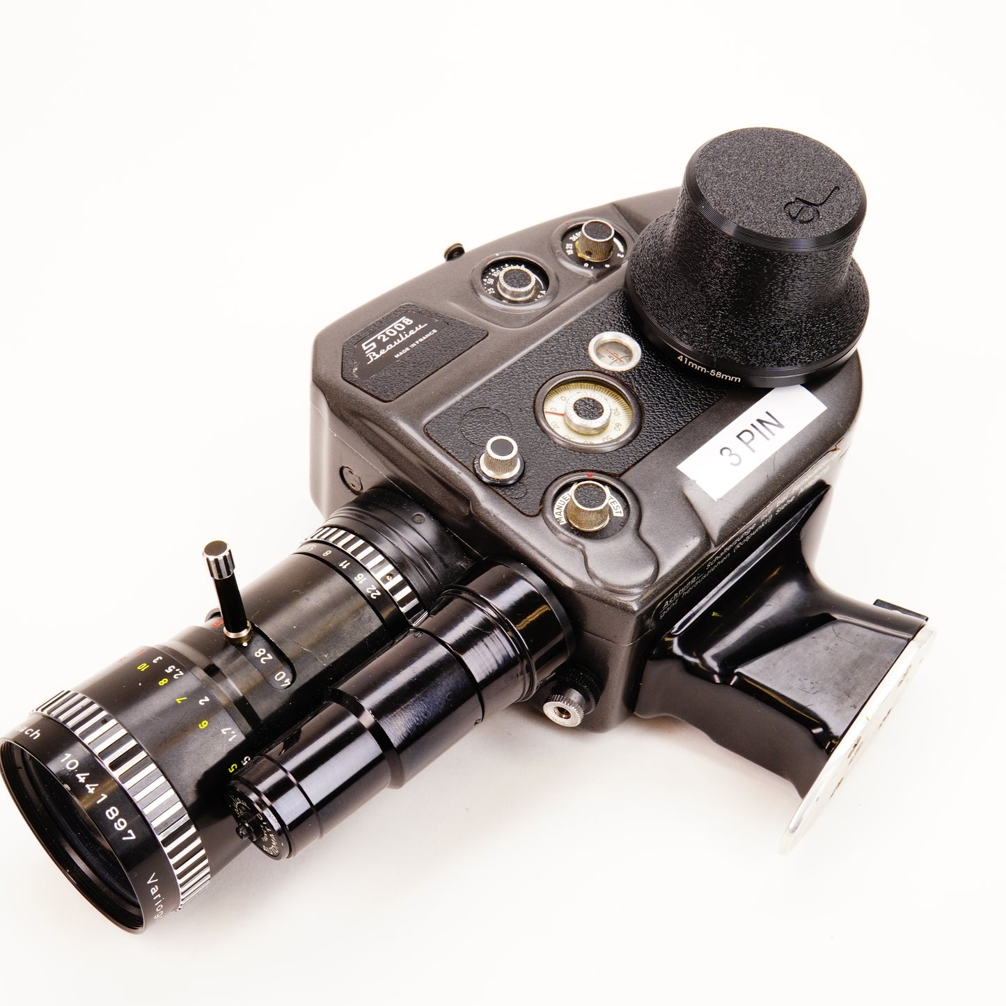 Adattatore batteria Beaulieu S2008 (3 poli) - 4x batterie ricaricabili AA