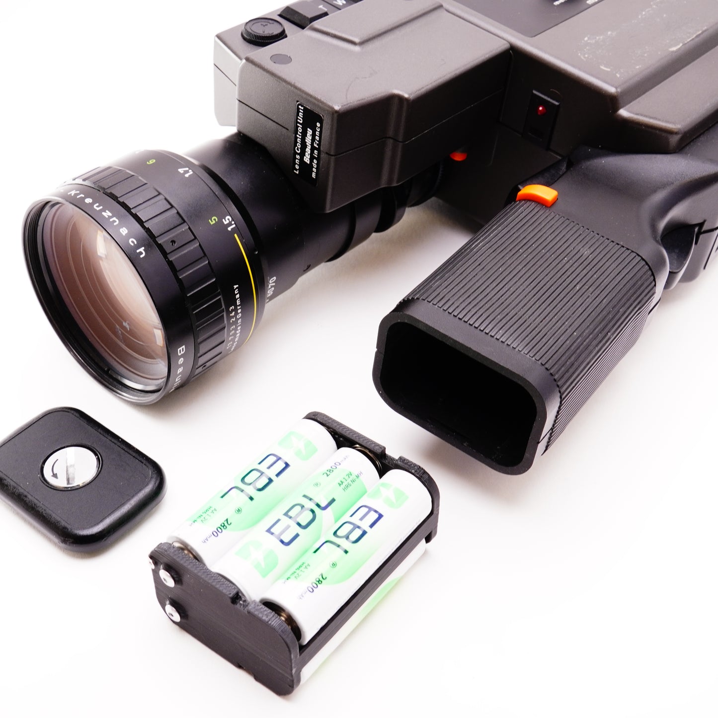 Battery adapter for Beaulieu 6008 / 7008 / 9008 (AA cells)