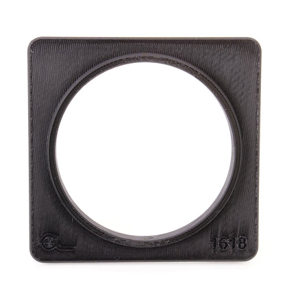 Objektivplatine für Rollei Heidosmat 150mm an Graflex Speed Graphic 4x5