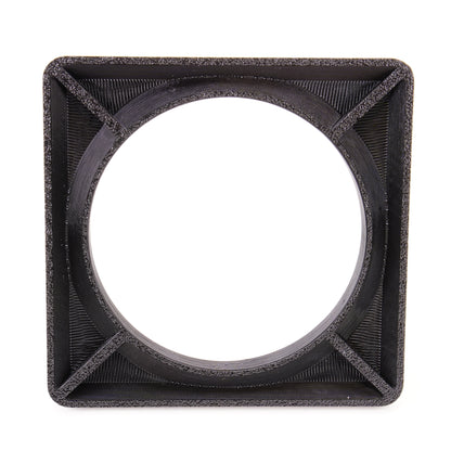 Objektivplatine für Rollei Heidosmat 150mm an Graflex Speed Graphic 4x5