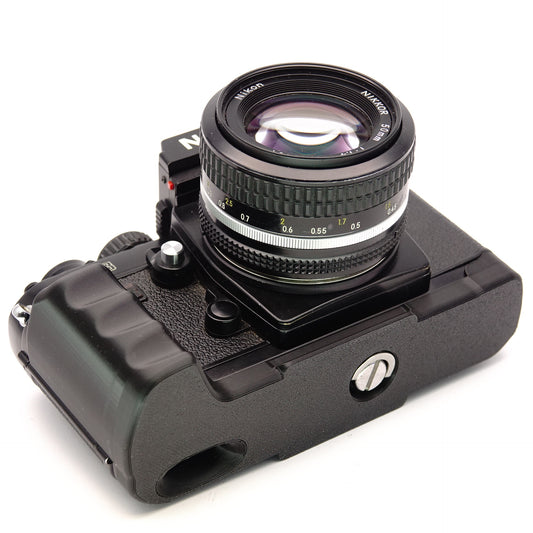 Empuñadura con placa Arca Swiss para Nikon F3