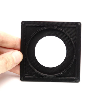 Objektivplatine 80x80mm für Horseman 45FA, 45HD & VH