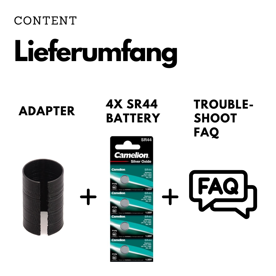 Adattatore per batterie PX27 per Minox 35 GT, EL, GL e LX