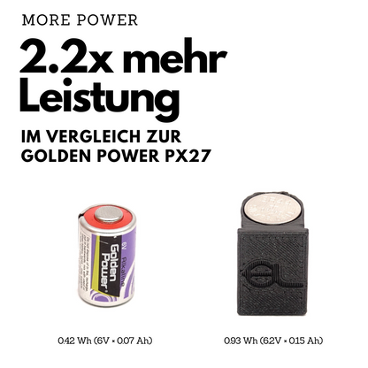 Adaptateur de batterie PX27 pour Rollei 35 SE, 35 TE et A110