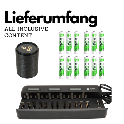 Adattatore batteria 6x AAA per Beaulieu 3008 S, 5008 S