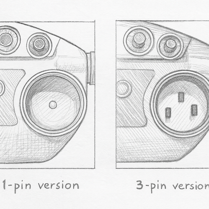 Adattatore batteria Beaulieu S2008 (3 poli) - 4x batterie ricaricabili AA