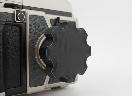 Pulsante di avanzamento per Bronica ETR, ETRS e ETRSi