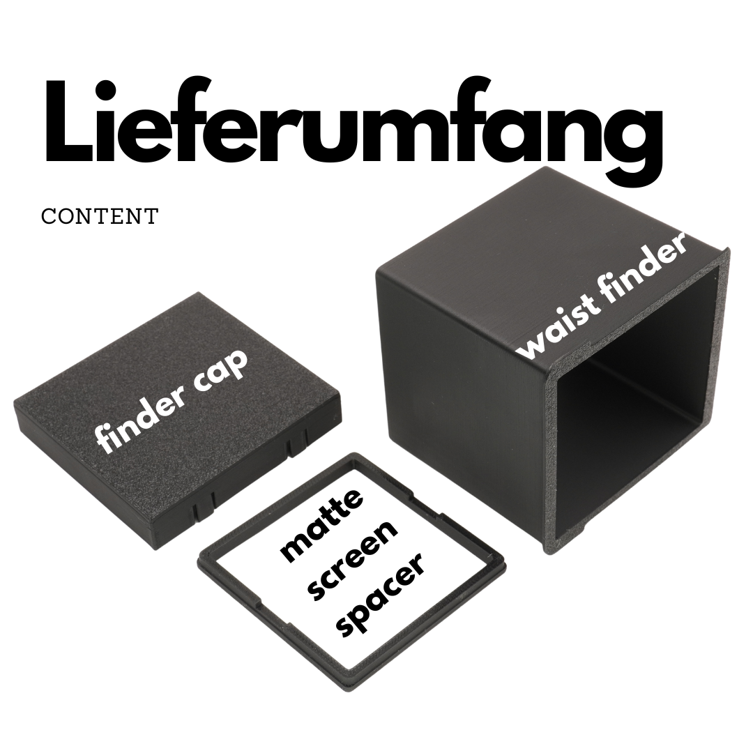 Set adattatore messa a fuoco per Escura Hasselback su Hasselblad 500