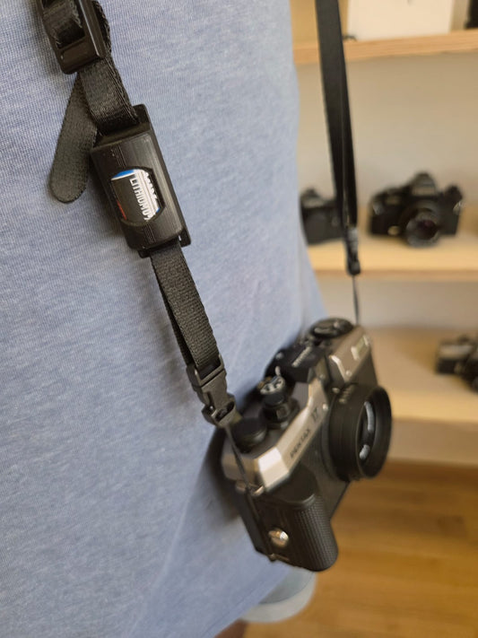 Porte-pile CR2 pour sangle d'appareil photo pour Pentax 17, Rollei 35 AF