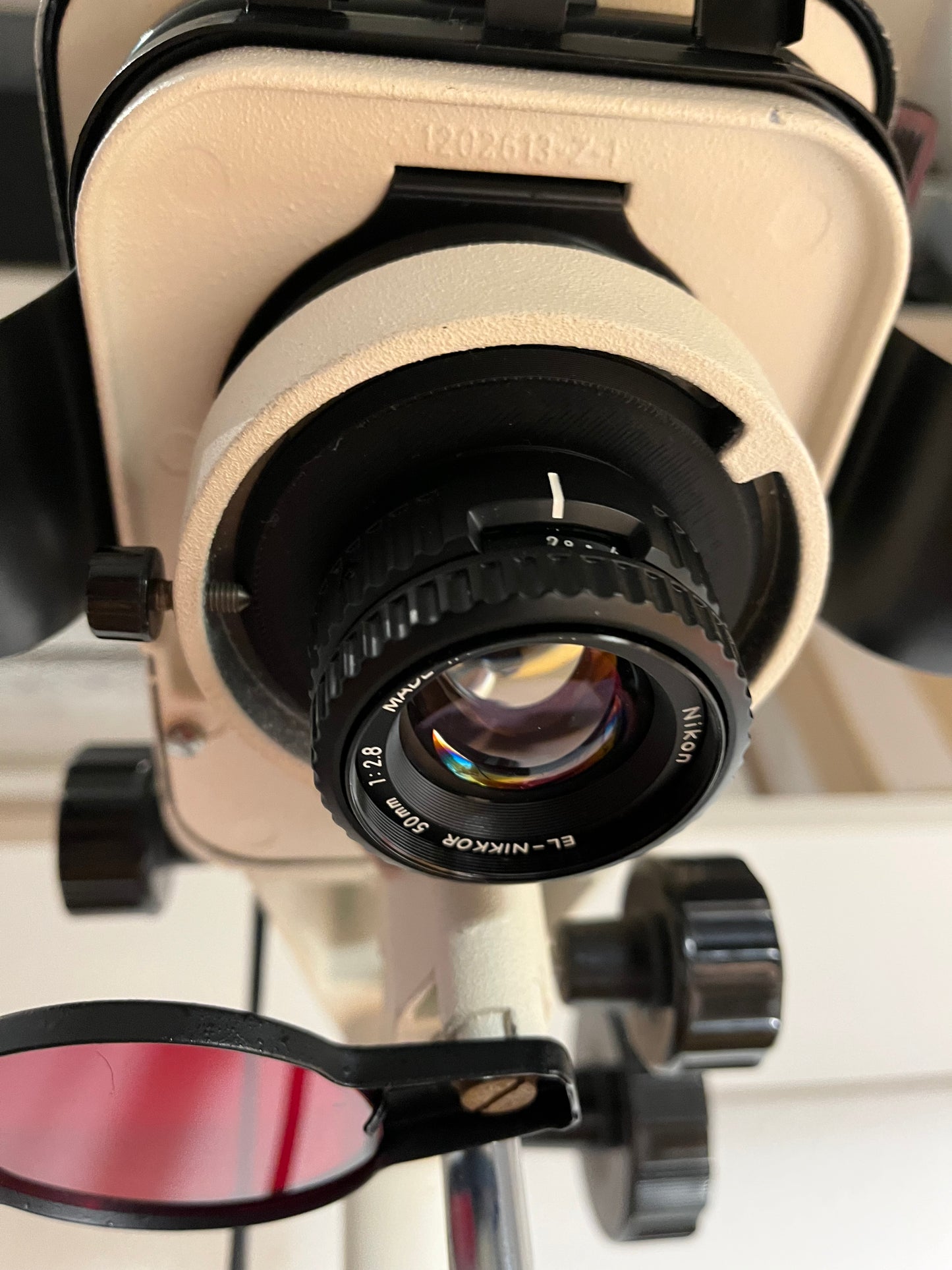 Placa de objetivo M39 (Ø 69mm) para Meopta Axomat 4 y Opemus 3