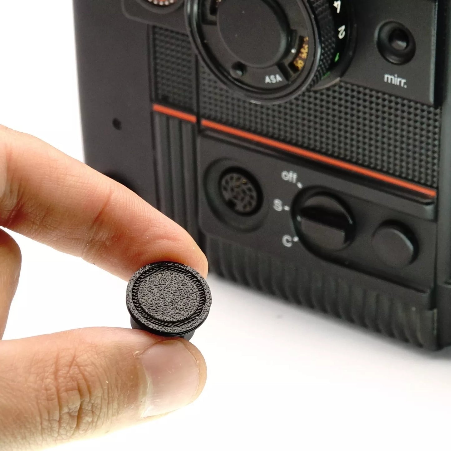 Abdeckung Anschlussbuchse für Rolleiflex 6000, 6006, Hasselblad 500 EL