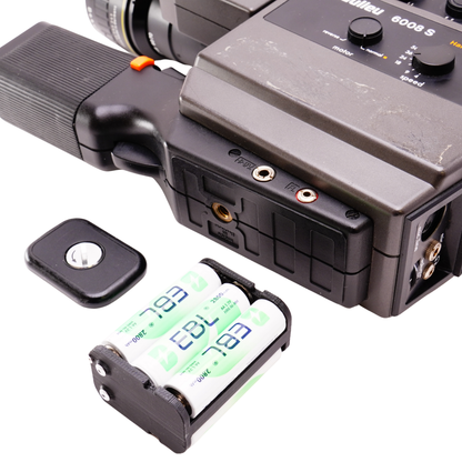 Battery adapter for Beaulieu 6008 / 7008 / 9008 (AA cells)