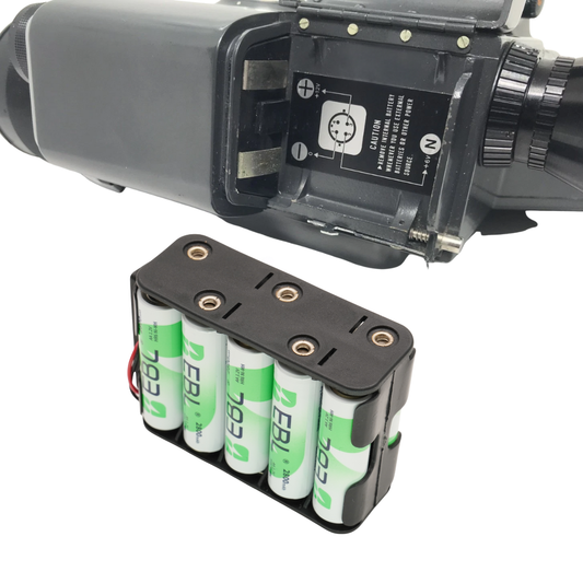 Adattatore batteria S-12 (10x AA) per Canon Scoopic 16M, MN, MS