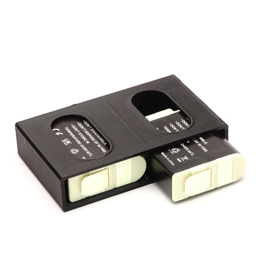 Scatola porta batterie (2 scomparti) per GoPro Hero 9 10 11 12