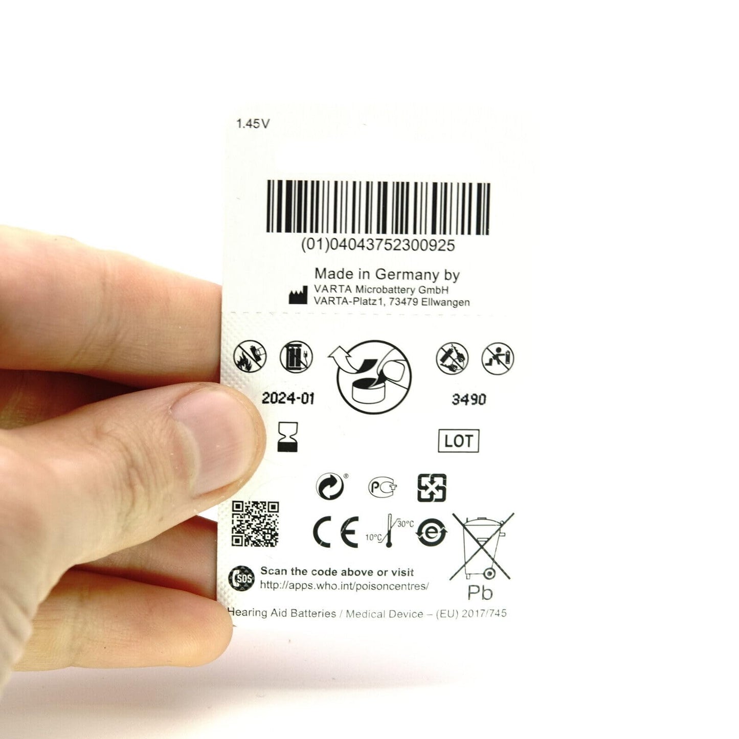 Batteriefachdeckel & Adapter (675er Zink-Luft) für Rollei XF 35