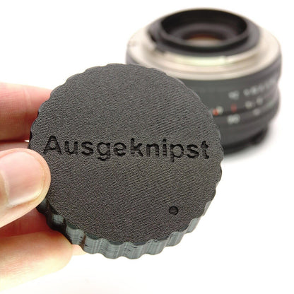 Cache arrière d'objectif PB à baïonnette pour Praktica B & Carl Zeiss Jena