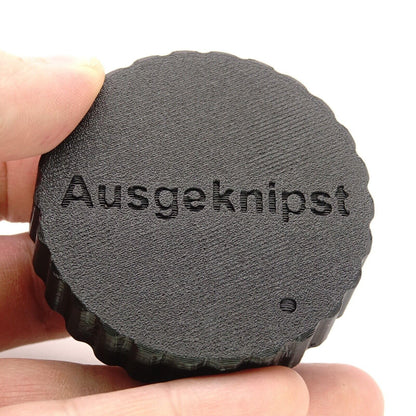 Cache arrière d'objectif PB à baïonnette pour Praktica B & Carl Zeiss Jena